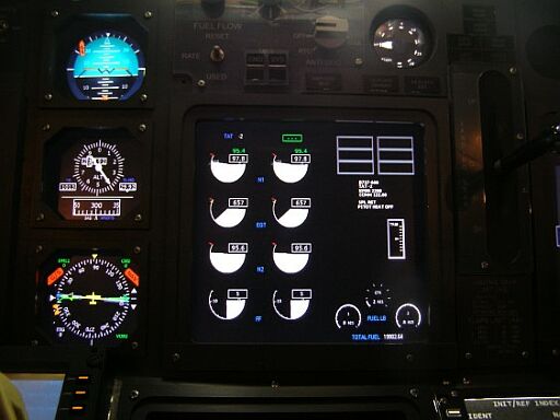 Boeing 737NG standby instruments
